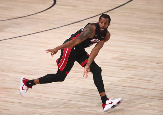 Andre Iguodala w barwach Miami Heat w sezonie 2019/2020