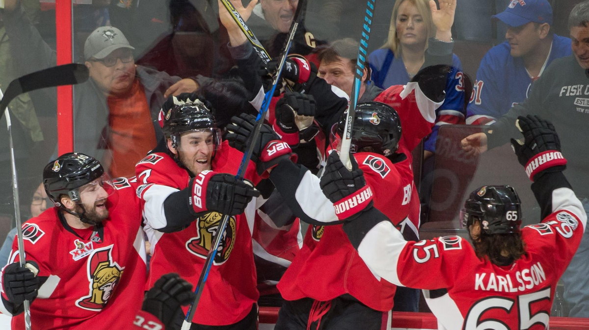 NHL: Stanley Cup Playoffs-New York Rangers at Ottawa Senators