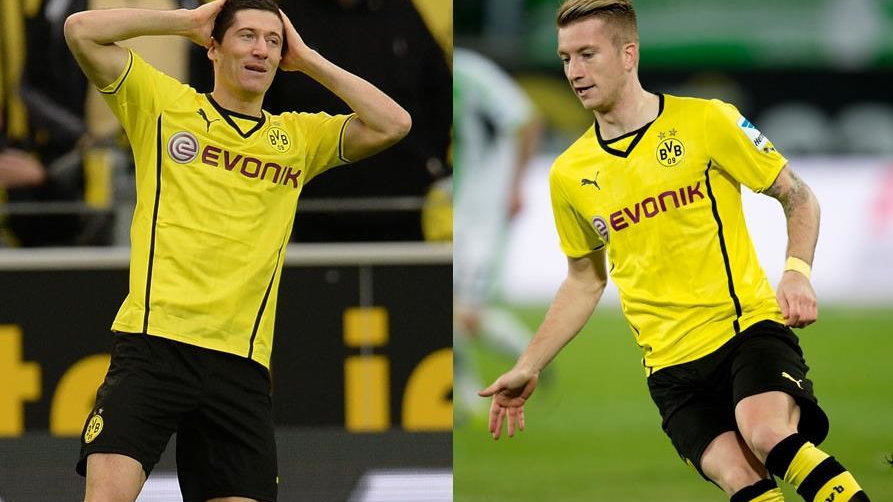 Robben, Ribery, Lewandowski, Reus