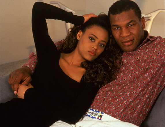 Mike Tyson i Robin Givens