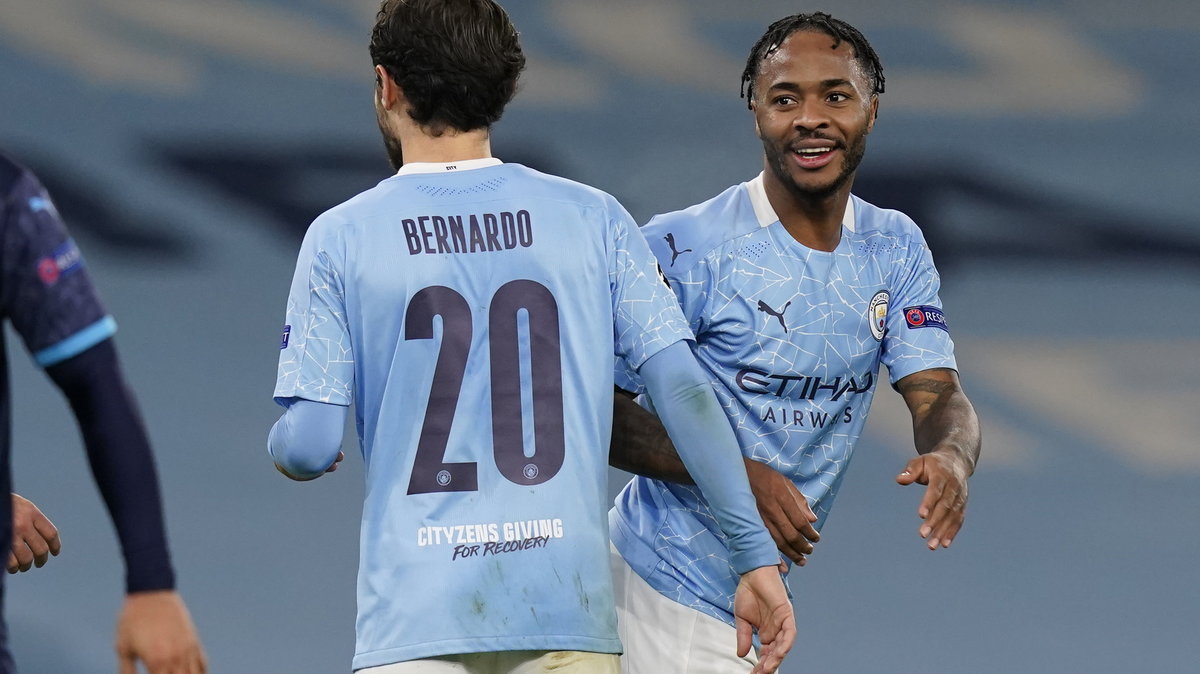 Raheem Sterling & Bernardo Silva 