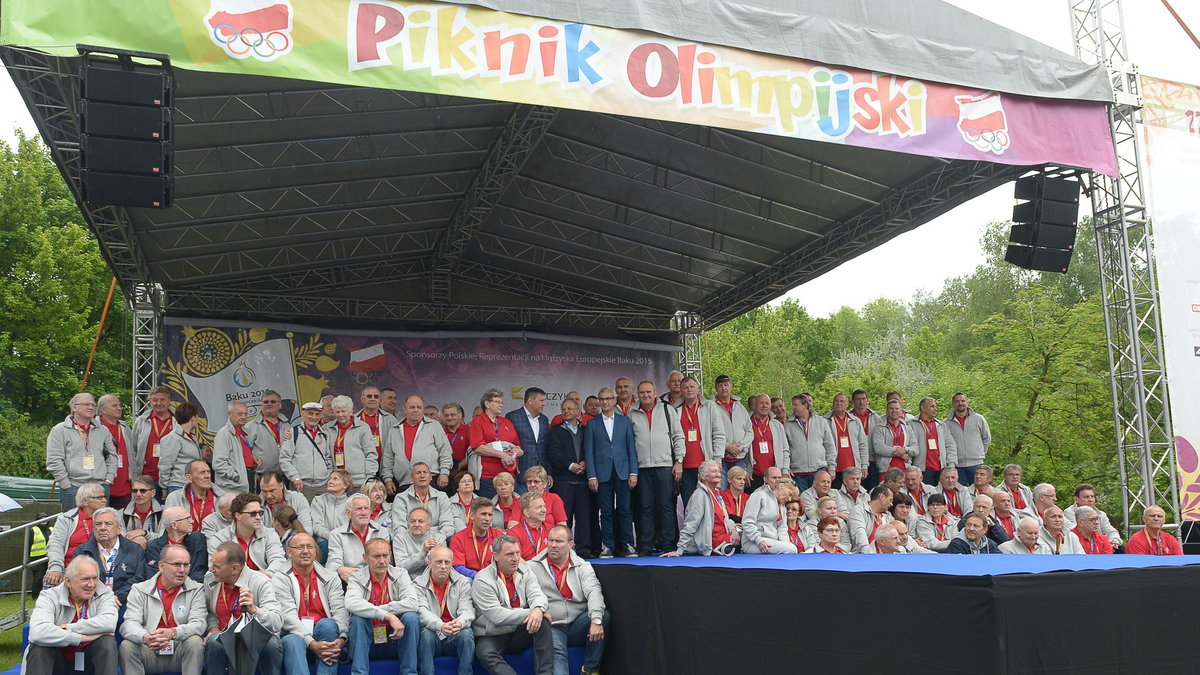 17. Piknik Olimpijski na Kępie Potockiej w Warszawie