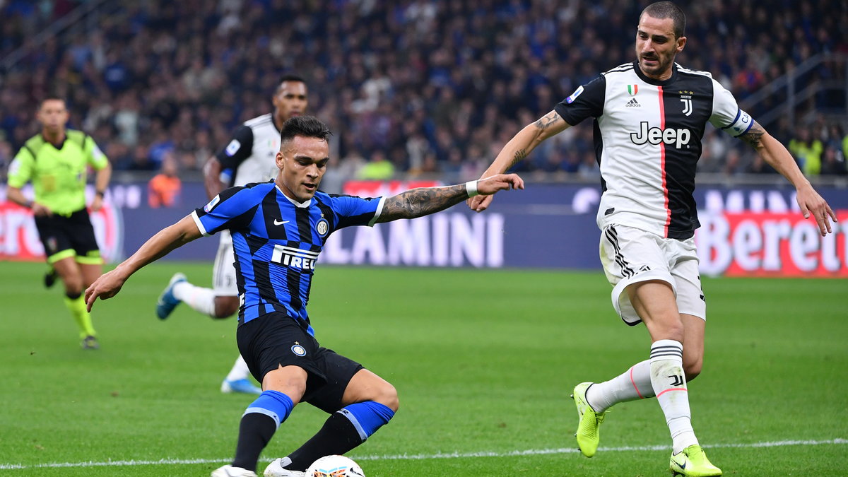 Lautaro Martinez (Inter) i Leonardo Bonucci (Juventus)