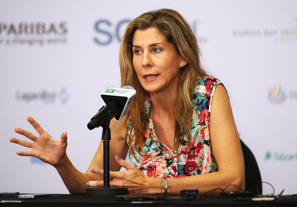 Monica Seles w 2016 roku