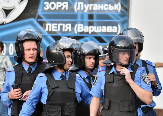 Ukraińska policja przygotowuje się do starć kibiców