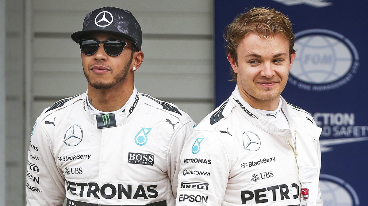 Nico Rosberg i Lewis Hamilton