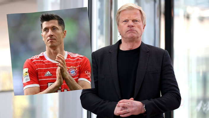 Oliver Kahn i Robert Lewandowski