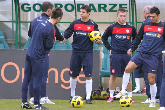 PIŁKA NOŻNA REPREZENTACJA POLSKI TRENING