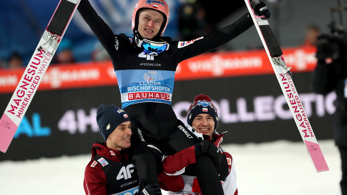 Piotr Żyła, Dawid Kubacki, Kamil Stoch