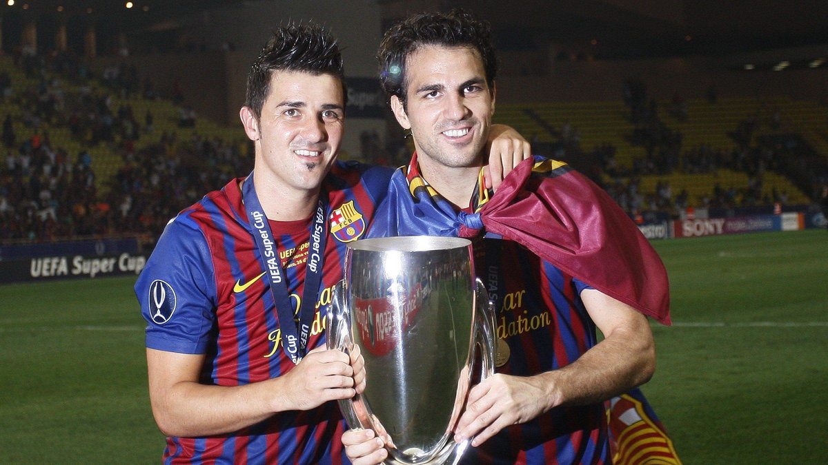 David Villa i Cesc Fabregas