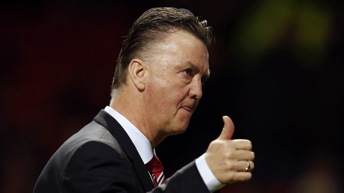 Louis van Gaal, Manchester Utd., fot. Reuters