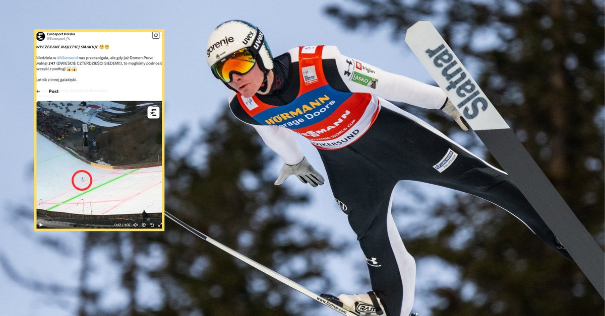 247 m jump in Vikersund! Nothing suggested this. There is a recording!