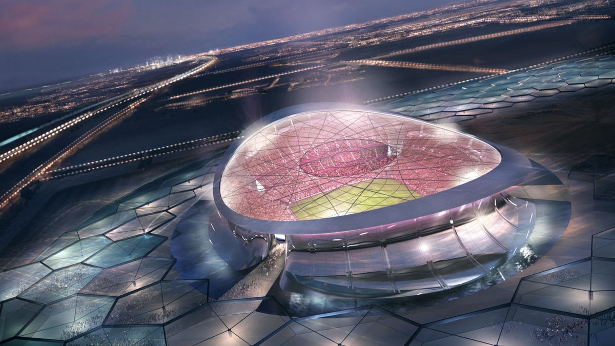 Qatar Lusail Stadium - wizualizacja