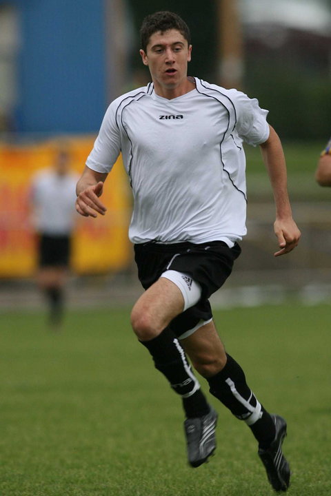 Robert Lewandowski w 2007 roku