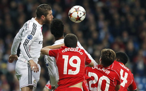 SPAIN SOCCER UEFA CHAMPIONS LEAGUE (REAL MADRID VS LIVERPOOL)