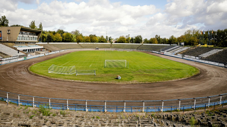 Tak wyglądała "Skałka" — stadion w Świętochłowicach — w 2018 r.