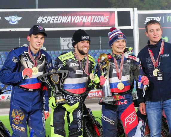 Emil Sajfutdinow, Artiom Łaguta, Jewgienij Sajdulin, reprezentacja Rosji, Speedway of Nations