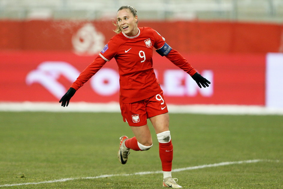 Ewa Pajor w premierowej edycji Ligi Narodów zdobyła pięć bramek