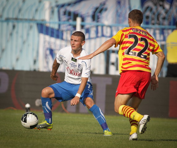 PIŁKA NOŻNA SUPERPUCHAR POLSKI LECH POZNAŃ KONTRA JAGIELLONIA