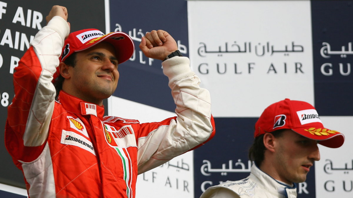 Felipe Massa (L) i Robert Kubica (P)