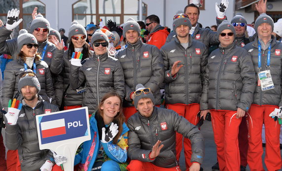 Powitanie polskich olimpijczyków w Soczi