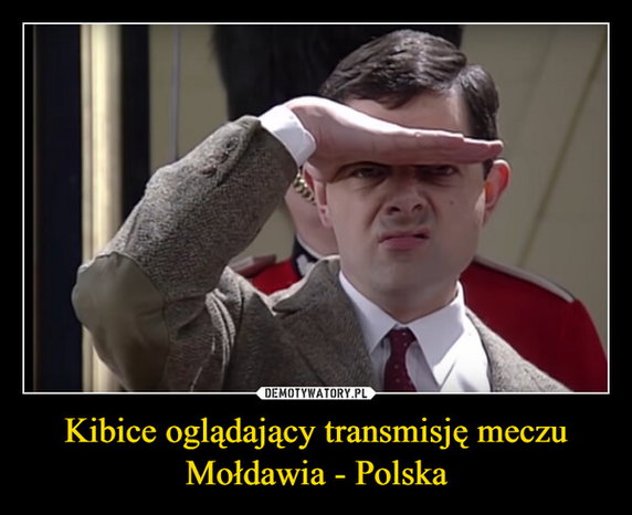 Memy po meczu Mołdawia — Polska