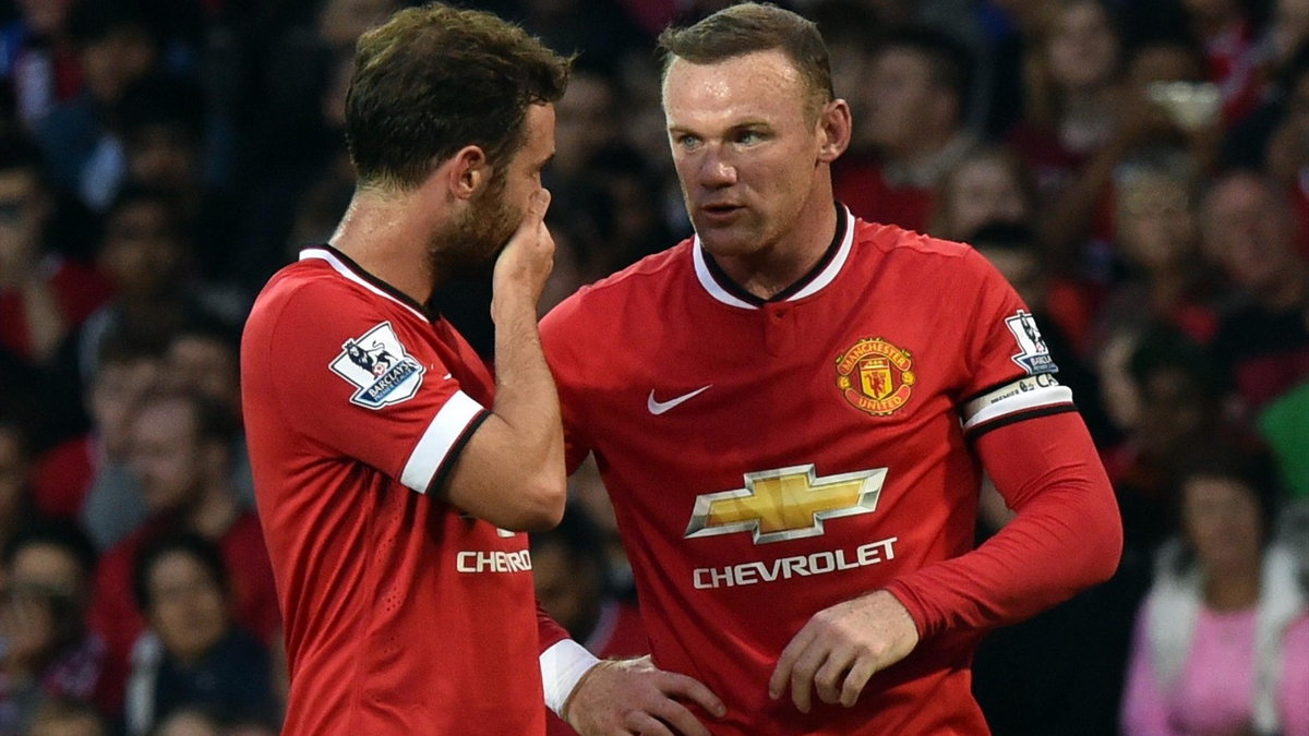 Juan Mata i Wayne Rooney