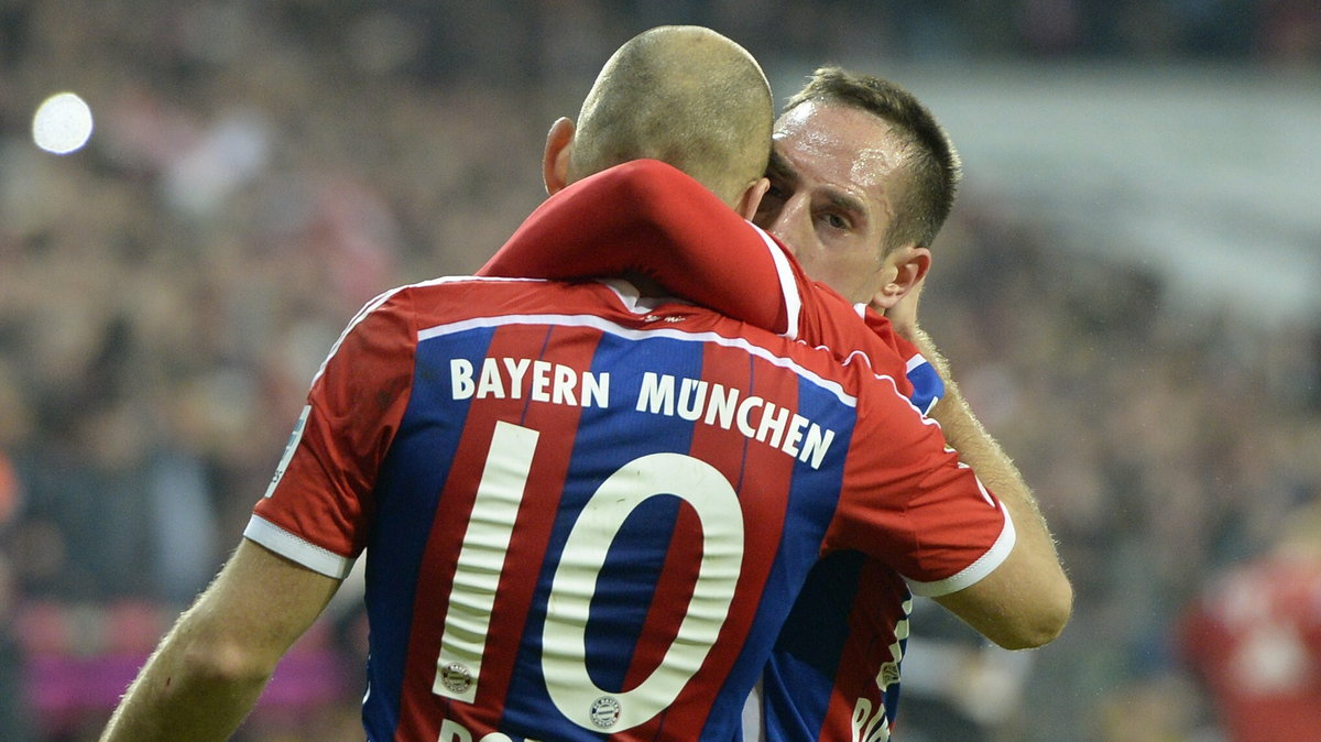 Arjen Robben i Franck Ribery