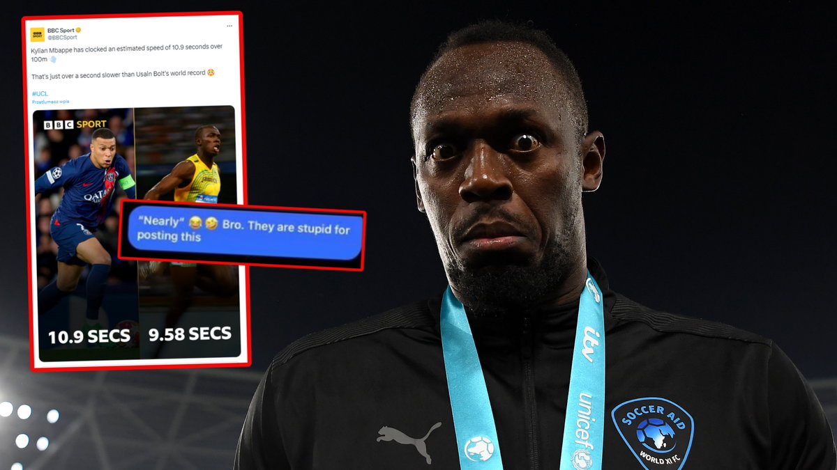 Usain Bolt i porównanie do Kyliana Mbappe