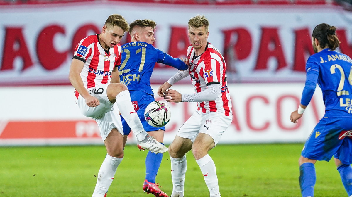 Michał Skóraś (Lech Poznań) oraz Sylwester Lusiusz i Jakub Jugas (Cracovia)