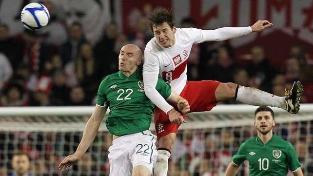 Irlandia - Polska 2:0/Grzegorz Krychowiak i Conor Sammon