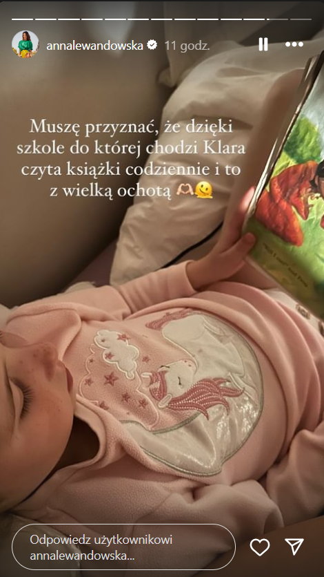 Anna Lewandowska pokazała zdjęcie córki