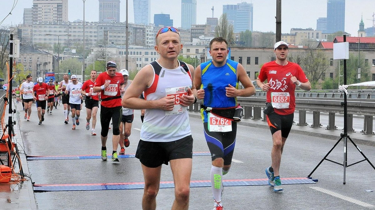 Dariusz Wieczorek Orlen Warsaw Marathon