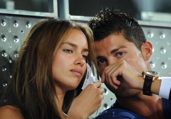 Cristiano Ronaldo i Irina Szejk