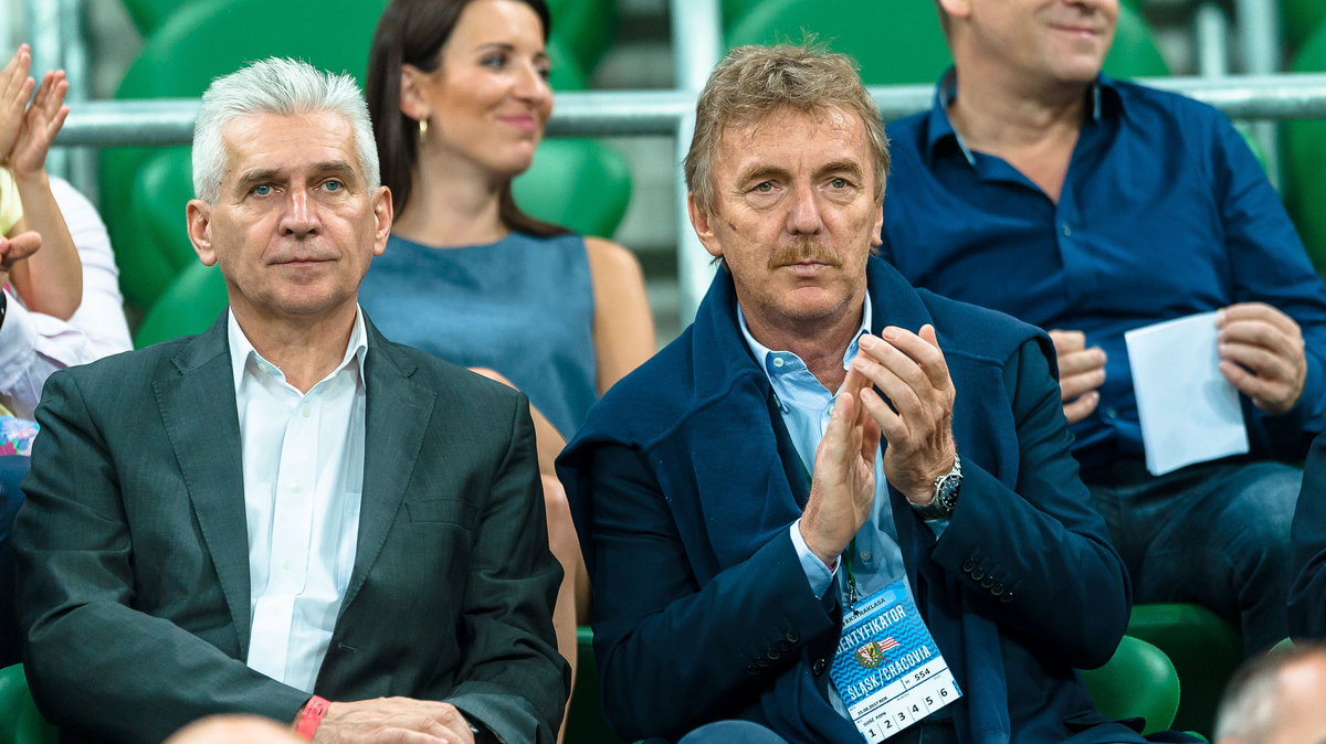 Andrzej Padewski i Zbigniew Boniek