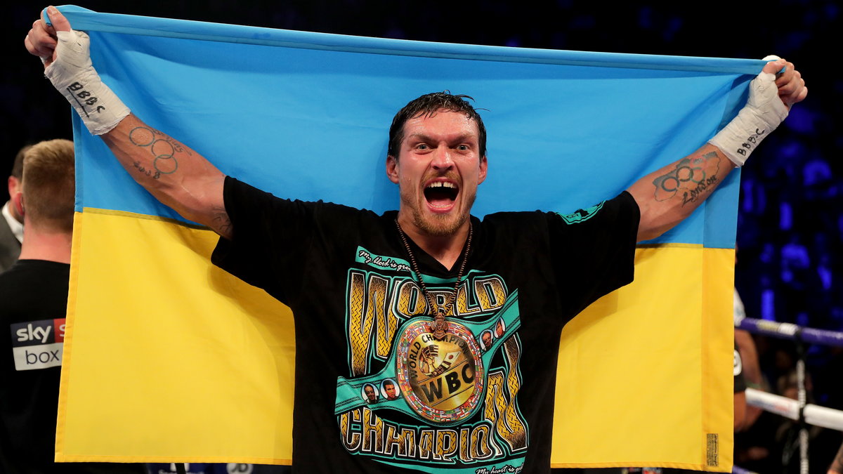 Ołeksandr Usyk został pozbawiony swoich nagród przez krymskie władze