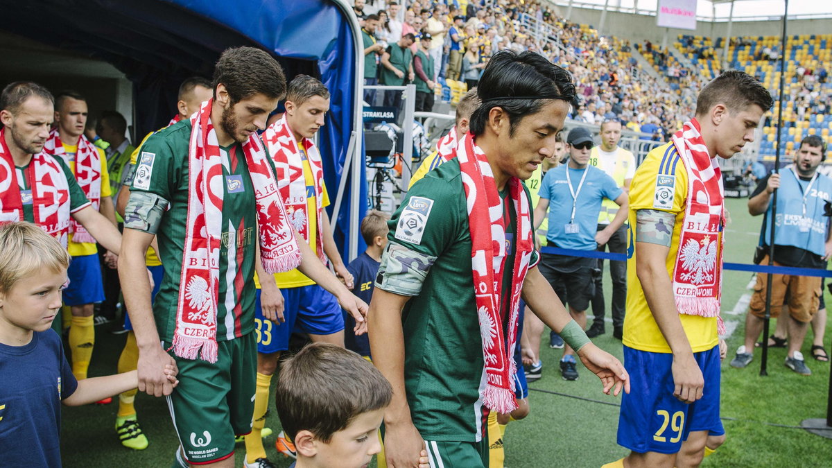 13.08.2016 PILKA NOZNA ARKA GDYNIA - SLASK WROCLAW LOTTO EKSTRAKLASA