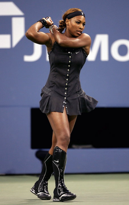 Serena Williams podczas US Open w 2004 roku