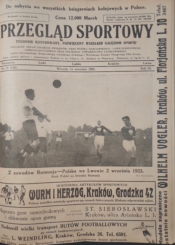 Okładka „PS” z połowy września 1923