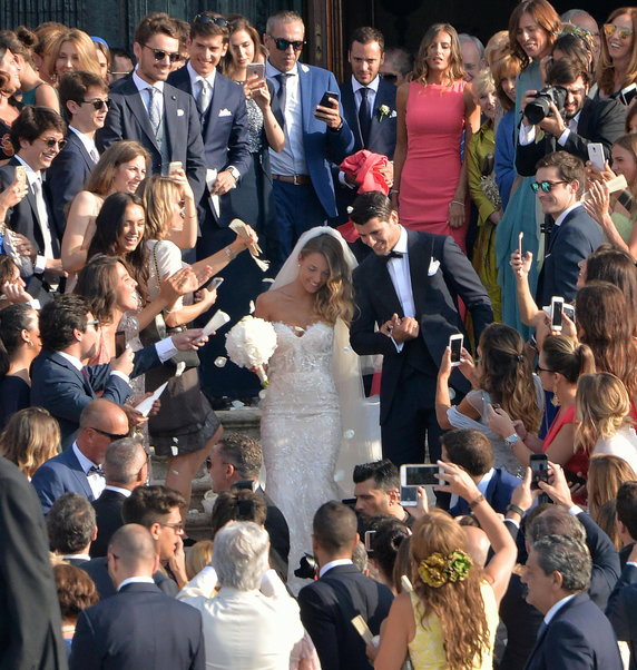 ITALY PEOPLE (Alvaro Morata and Alice Campello marry in Venice)