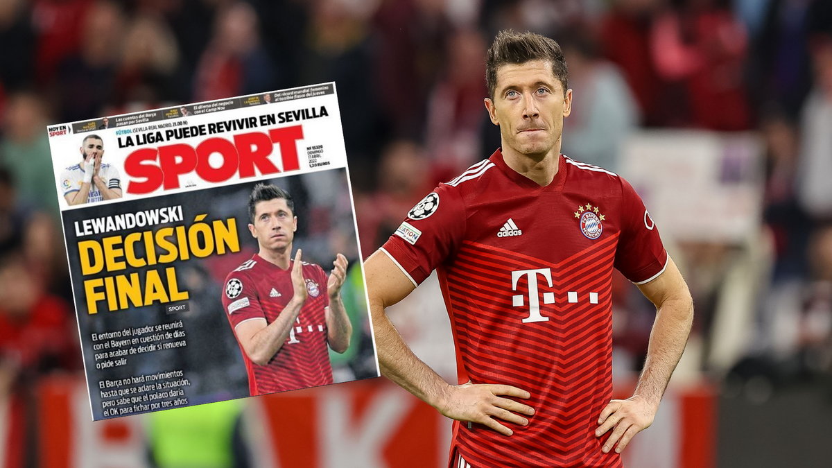 Robert Lewandowski po meczu z Villarrealem, 12 kwietnia 2022 r. (screen: sport.es)