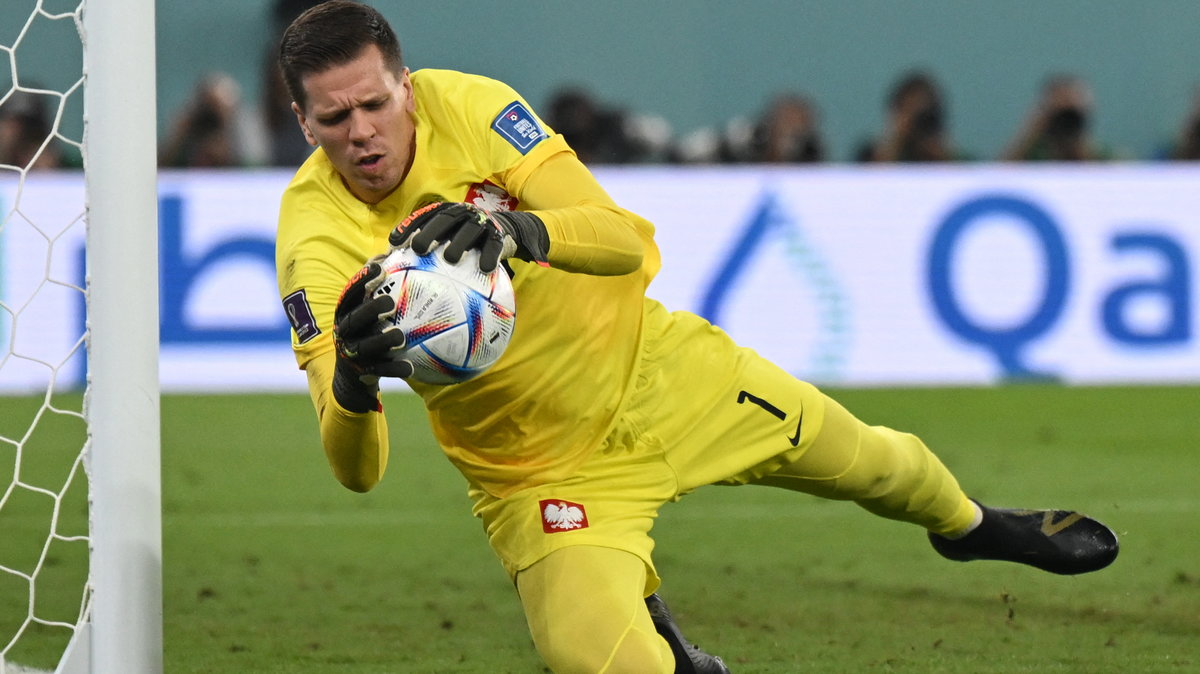 Wojciech Szczęsny w meczu z Argentyną