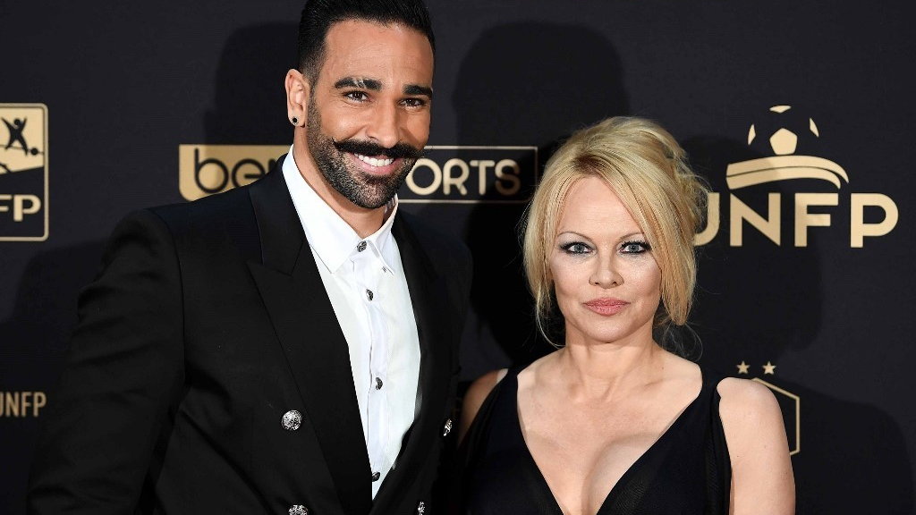 Adil Rami i Pamela Anderson