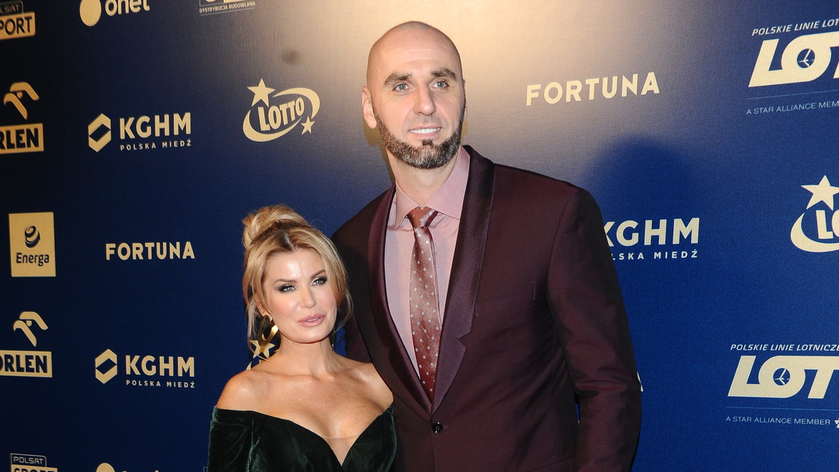 Marcin Gortat i Żaneta Stanisławska