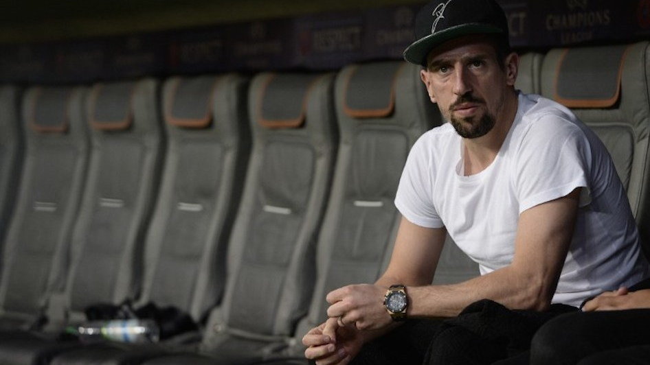 Franck Ribery, fot. CHRISTOF STACHE / AFP