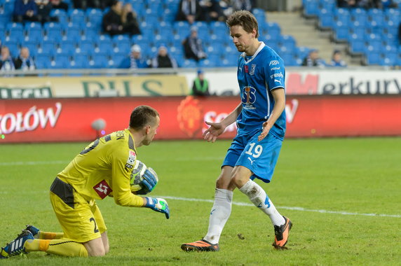 PIŁKA NOŻNA ESTRAKLASA LECH POZNAŃ ŚLĄSK WROCŁAW