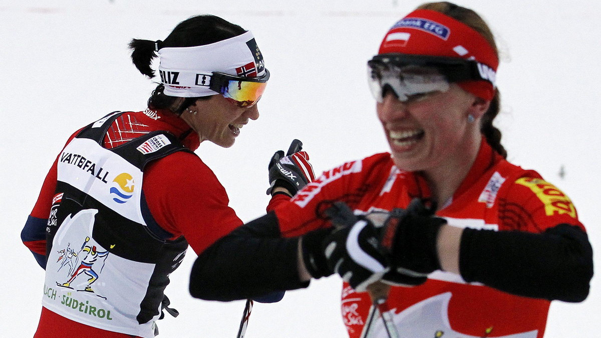 Marit Bjoergen i Justyna Kowalczyk