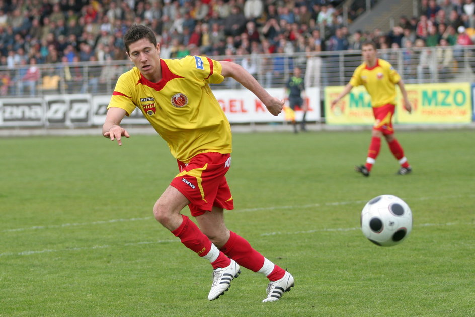 Robert Lewandowski w Zniczu Pruszków