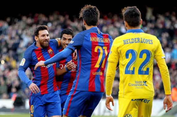 SPAIN SOCCER PRIMERA DIVISION (BARCELONA VS UD LAS PALMAS)