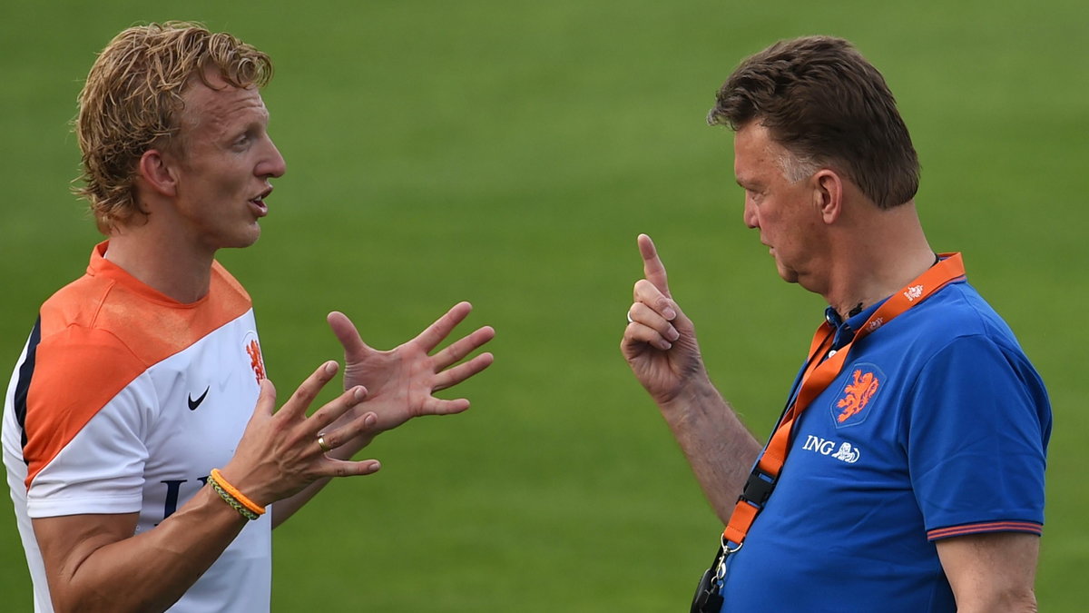 Dirk Kuyt i Louis van Gaal